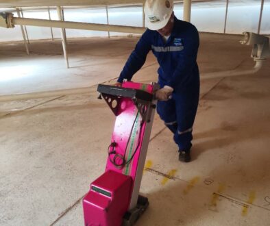 MFL en fondo de tanque