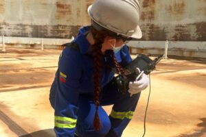 medicion de espesores a fondo de tanque